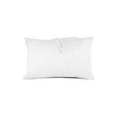 LuxeLinen Pillowcases Pack of 2 – Microfiber Pillow Covers 50x75 cm, Soft & Breathable Bed Pillow Cases, Wrinkle Resistant, Easy Care Pillow Case Set for Bedroom